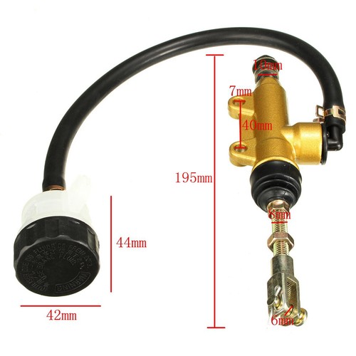 New motorcycle master cylinder - new,