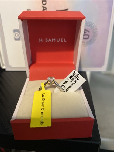 Sterling silver 50oct - 0.50oct, lab