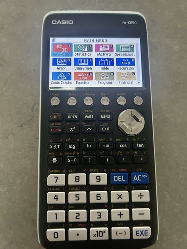 Casio cg50 graphic - casio,