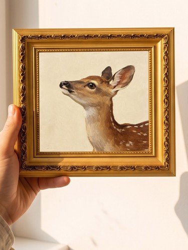 Fawn gentle spotted - fawn, ,