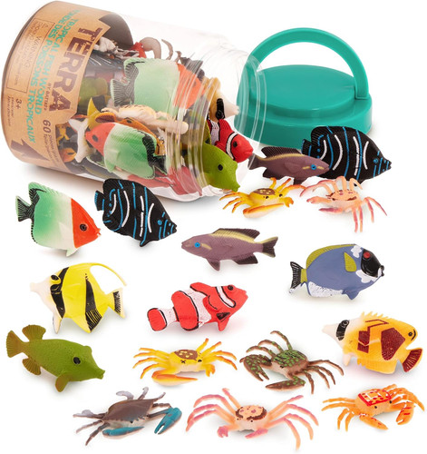 60pcs tropical fish crab - 60pcs,