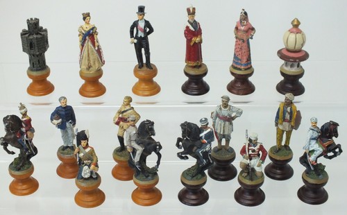 Franklin mint raj chess set - mint,