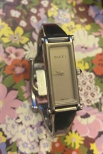 Gucci 1500L Watch Stainless Steel Bracelet Silver Colour Working