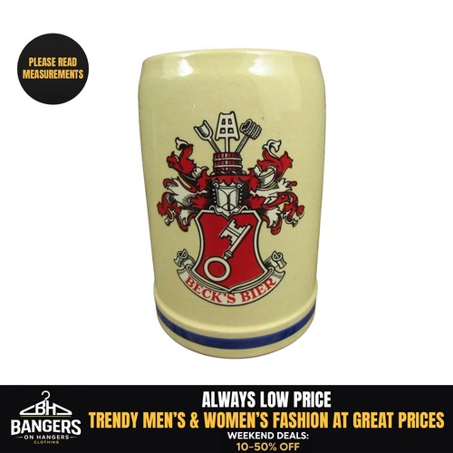 Beck beer stein bier - beer,