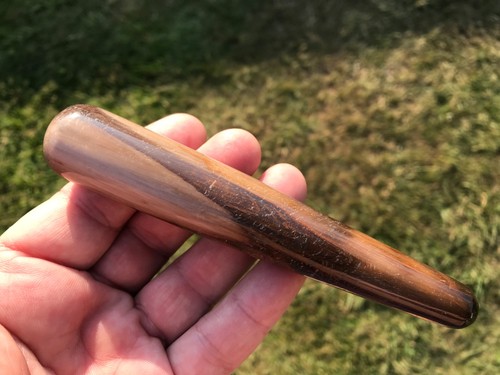 Petrified wood wand - petrified, 109