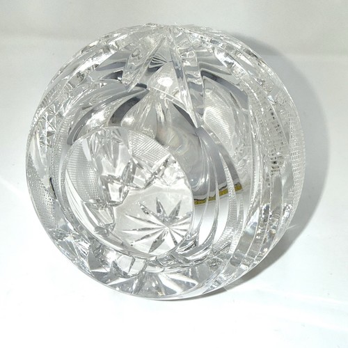 Vintage star cut lead crystal - vintage,