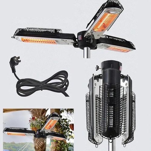 Electric umbrella heater - umbrella,