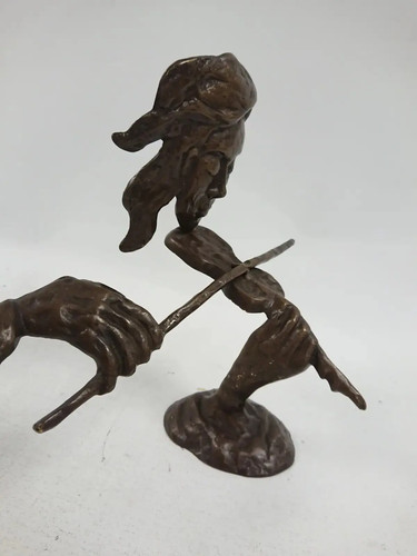Abstract bronze style - abstract,