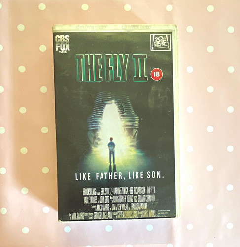 Cbs fox video the fly - video, vhs