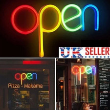 LED Shop Open Neon Sign Light