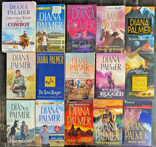 Diana Palmer Lot of 15 Western / Modern Romance Paperback Novels Free Shipping