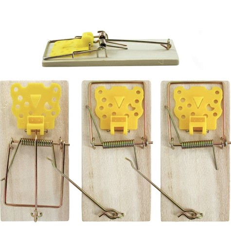 Mouse traps traditional - 3,