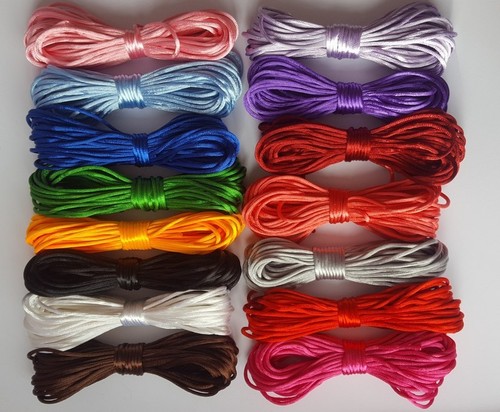 Satin cord 2mm nylon - cord,