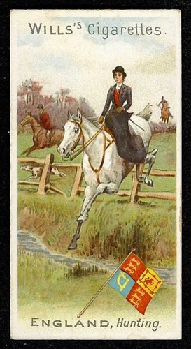1900 england hunting - hunting, w.d.
