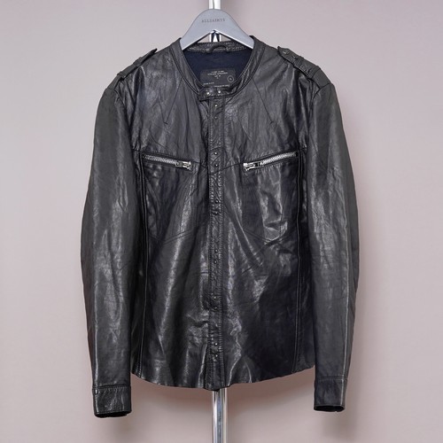 All saints leather - leather, shirt