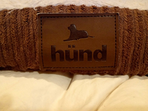 Hund brown cream corduroy - brown,