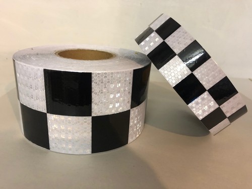 Black white chequer - white,
