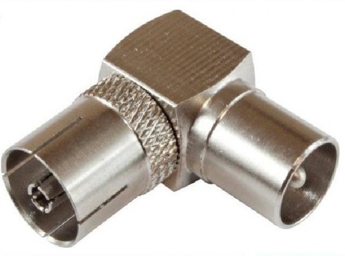 Right angle aerial plug - right,