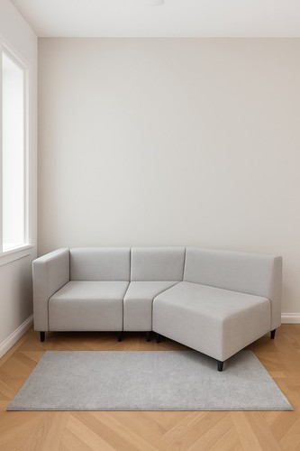 Bespoke interiors curved sofa - bespoke,