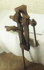 Vtg antique blacksmith post