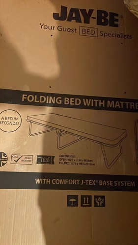 Jay compact folding bed - jay-be,