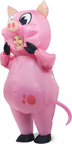 Inflatable pig halloween - inflatable,