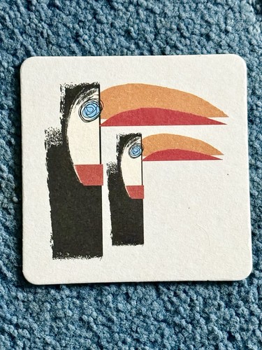 Guinness branded beer mat - guinness,