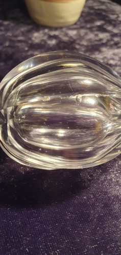 Large ovid sided decanter - a,