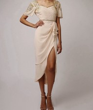 Virgos Lounge Dress - Worn Once, Size 10, Cream