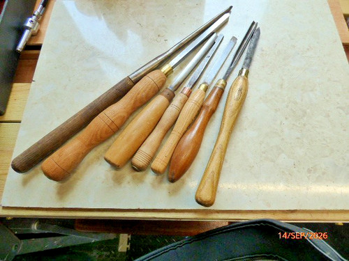 Wood turning set x tools - wood,
