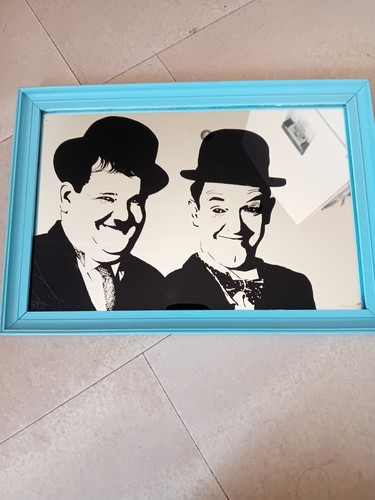 Laurel and hardy printed - laurel,