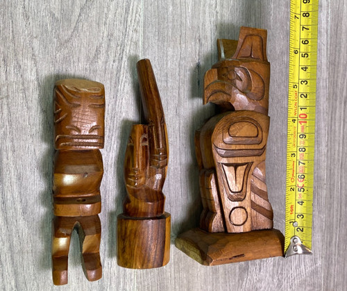 Vtg and carved - carved, totem