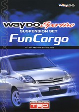 [Catalog] 2002 Toyota TRD Sportivo FunCargo suspension set Japanese brochure NCP