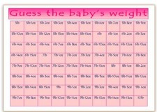 Baby shower guess - the, baby's