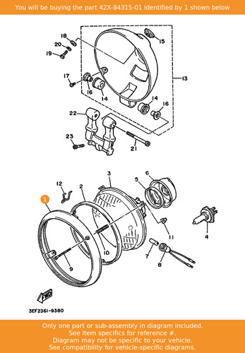 Yamaha rim headlight - yamaha,