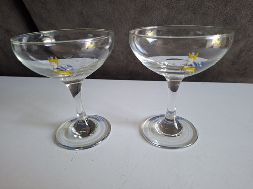 Babycham glasses - babycham,