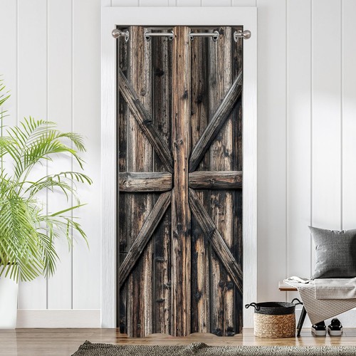 Wooden barn doors door - wooden,
