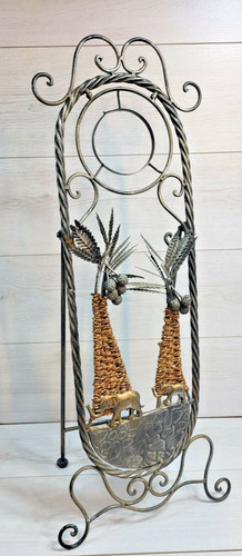 Vintage wrought iron safari - wrought,