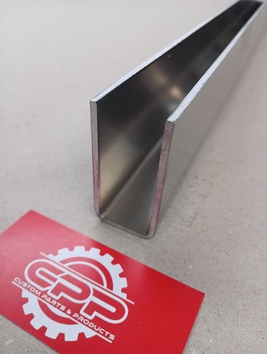 Aluminium channel section - u,