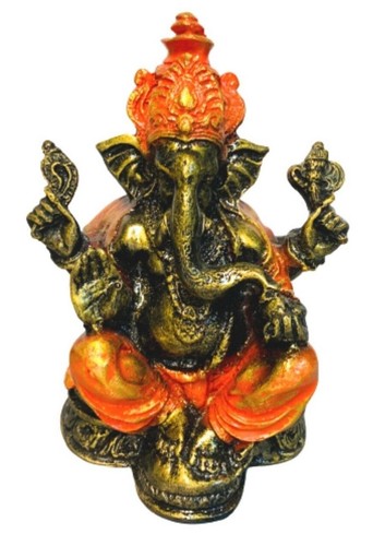 Ganesh antique style ornament - ganesh,