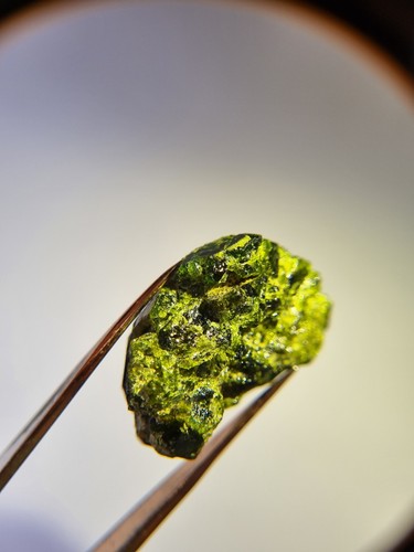Natural demantoid garnet - demantoid,