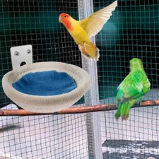 Hang Up Bird Nest Breeding Nest Warm Bird Cage House Parakeet Nest Finch Canary