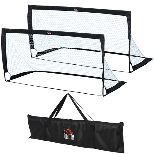 Homcom football goal folding - homcom,