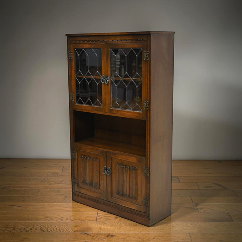 Old charm bookcase cupboard - old,