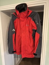 Musto Performance Men’s Large Jacket Waterproof Red BR1 Offshore Hooded Sailing