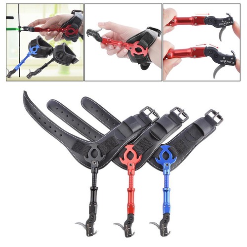 Archery bow wrist release aid - bow,