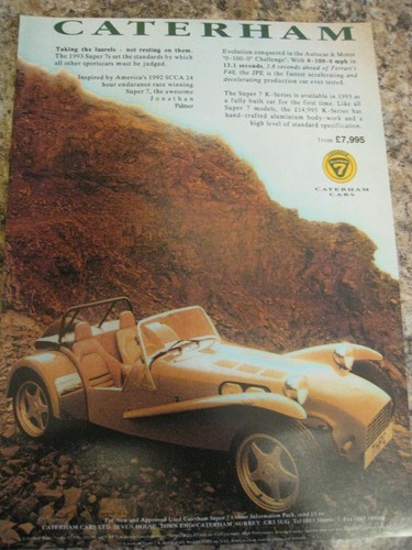 Caterham 1993 super - caterham, 7