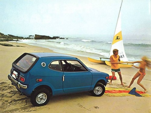 Retro 70s beach - retro,