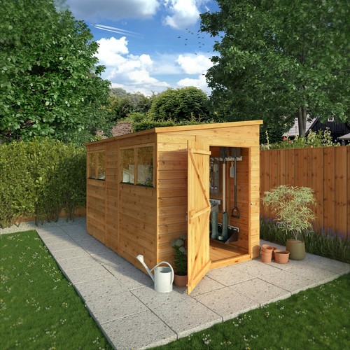 Wooden garden shed - wooden,