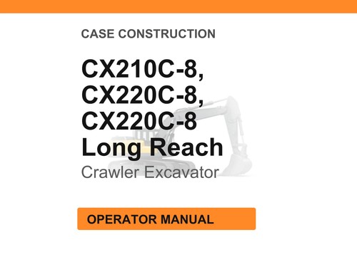 Case cx210c cx220c - case, incl